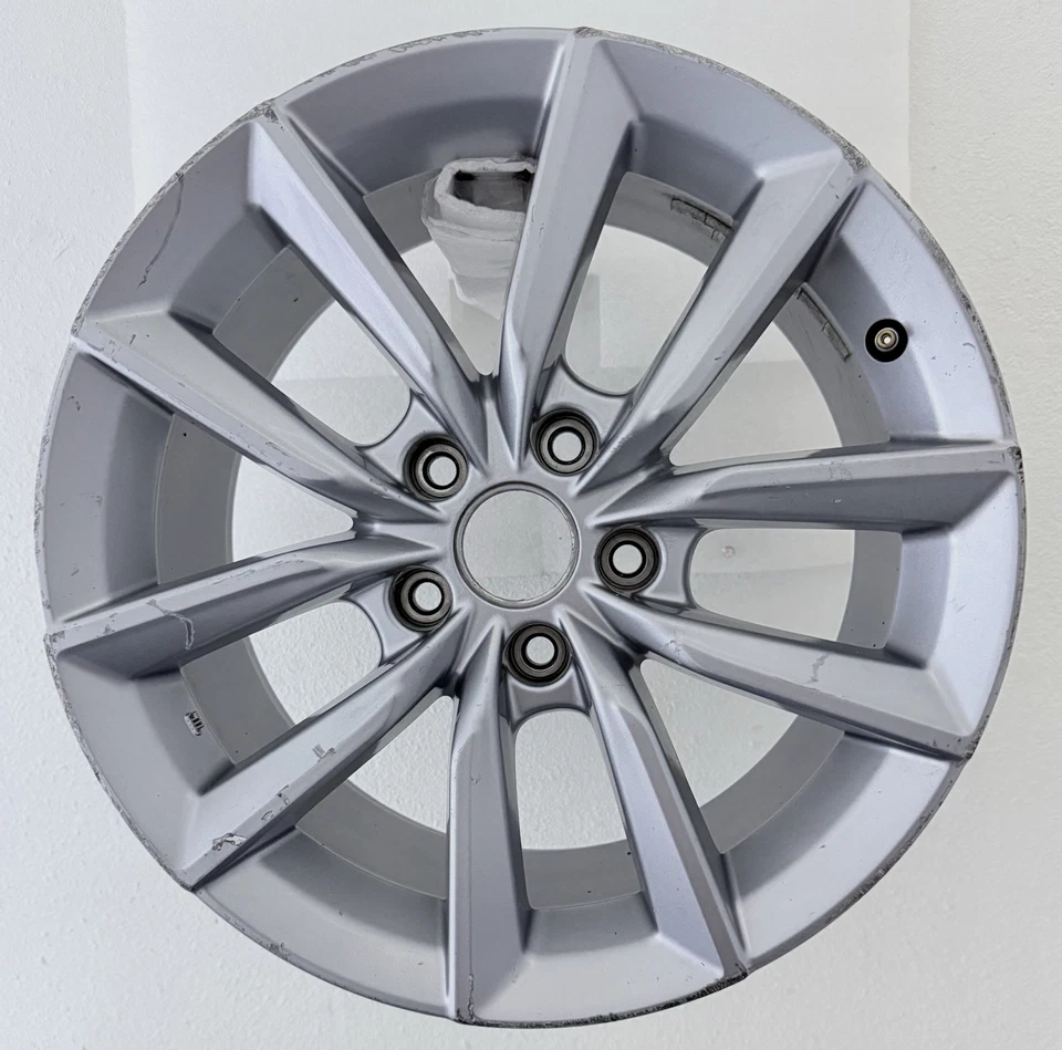 HONDA ACCORD 2021-2022 FACTORY OEM 17" LIGHT GREY ALLOY WHEEL RIM 63693 #2 - Image 2 of 4