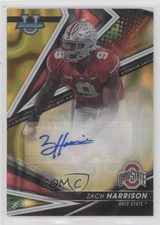 2022-23 Bowman U Best of Gold Lava Refractor /75 Zach Harrison #BA-ZH Auto