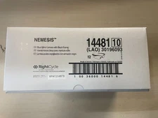 (12 PAIR) KLEENGUARD NEMESIS 14481 SAFETY GLASSES BLACK FRAME/BLUE MIRROR LENS 