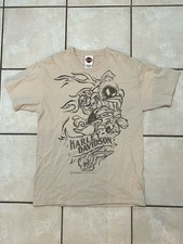Harley Davidson Looney Tunes T-Shirt Size M 2009 New Mexico Made in USA TAN