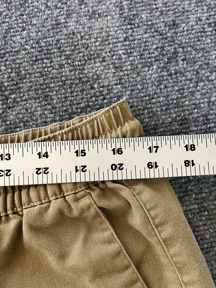 Pantalones cortos Volcom para hombre XL Caqui Cintura elástica Cordón Sarga Repreve Chino Casual Foto 4 de 4