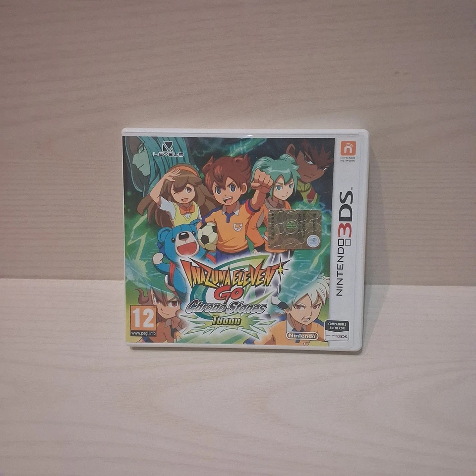 INAZUMA ELEVEN GO CHRONO STONES TUONO PAL ITA NINTENDO 3DS OTTIME CONDIZIONI, foto 2 di 5