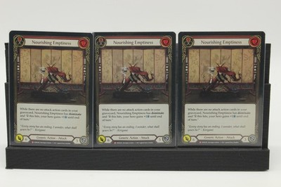 Flesh & Blood Monarch 1st Ed Majestic MON246 Nourishing Emptiness x 3 Playset