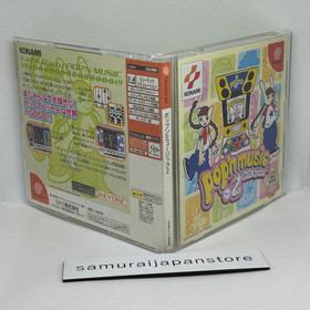 POP'N MUSIC 2 KONAMI SEGA Dreamcast DC Used Tested Japanese ver with Case