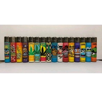 Clipper – Set di accendini misti – Clipper Borsa da 48 unità + Display