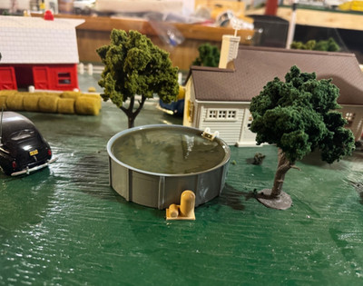 O/S Scale Above Ground Pool