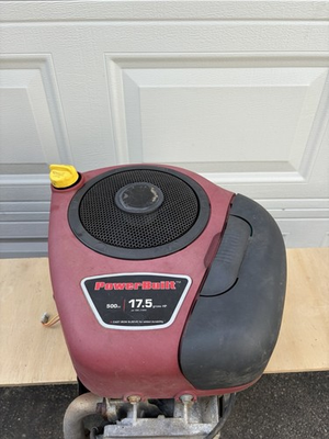 #ad BRIGGS amp; STRATTON 17.5 HP PowerBuilt 500cc Good Running Engine $450.00
