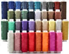 Polyester Sewing Thread Set, 36 Sewing Machine Thread Spools, 150 Yards Each, As