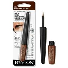 Revlon ColorStay Micro Easy Precision Liquid Eyeliner, 302 What the Fudge