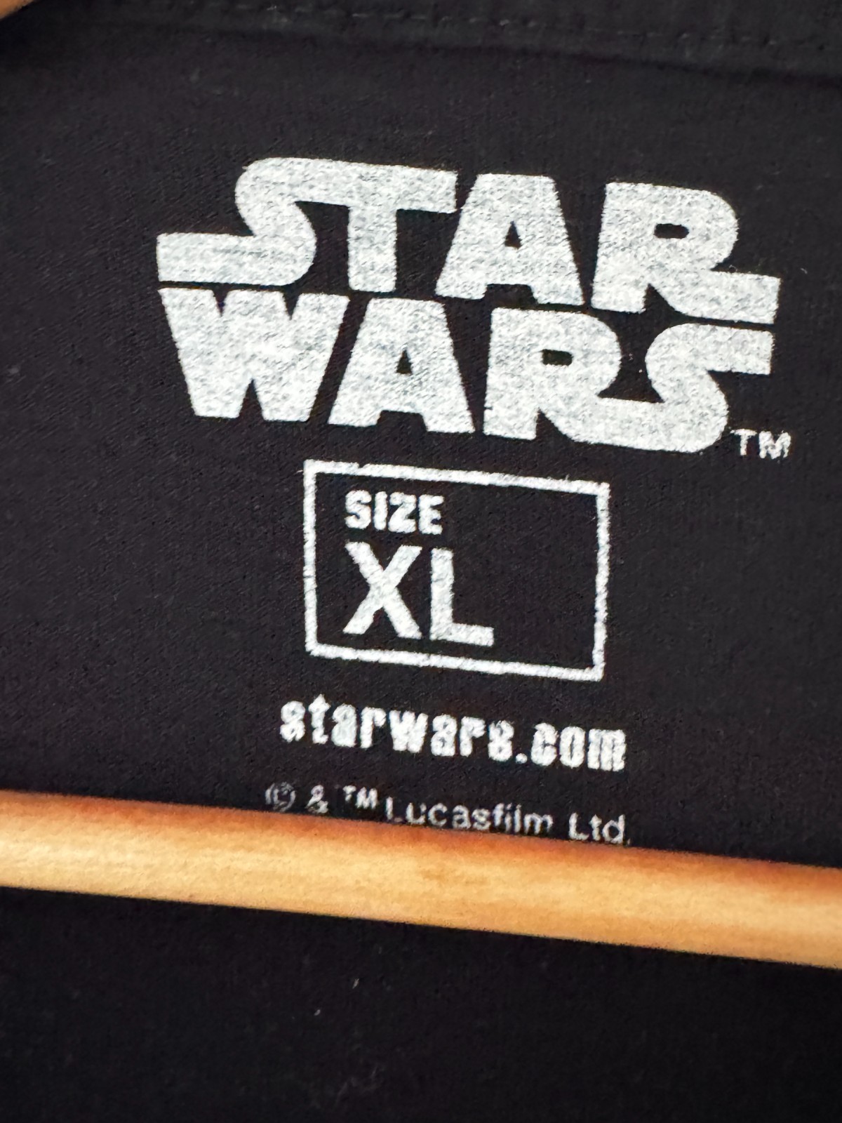 Official Star Wars Death Star Graphic T-Shirt - Black - Men’s Size XL - Lucasfil image 5