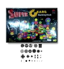 Vintage Super Gears Building Blocks Set 300-piece Set techno engine Excalibur