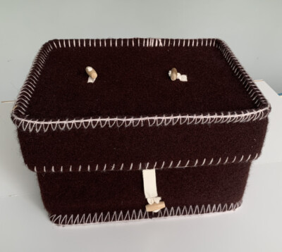 Haustier Sarg Filz biologisch abbaubar 30x24x17cm Natural Legacy Katze Kaninchen Welpe Reptil
