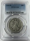 New Listing1916 D Walking Liberty Half Dollar Pcgs G4 Tough/First Year Walker (Pcgs Pop 173
