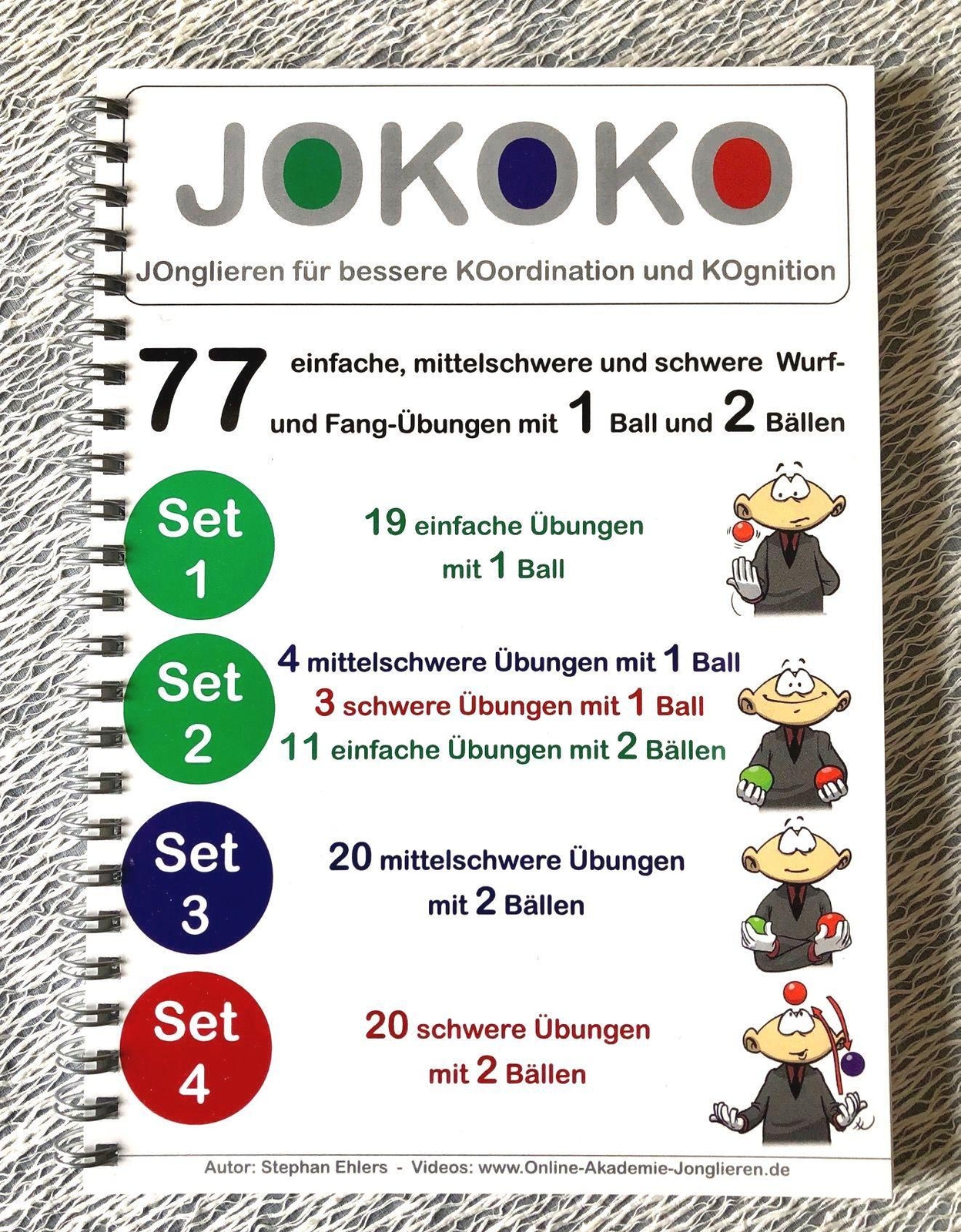 Thumbnail - Stephan Ehlers | Jokoko Sets 1, 2, 3 + 4 Din A5-ringbuch | Taschenbuch
