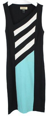 ROCCOBAROCCO Kleid Damen Klein Stretch Nylonmischung Ärmellos Bodycon