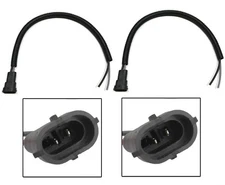 Wire Pigtail Male Extension 862 H27 Two Harness Fog Light Connector Plug Bulb OE