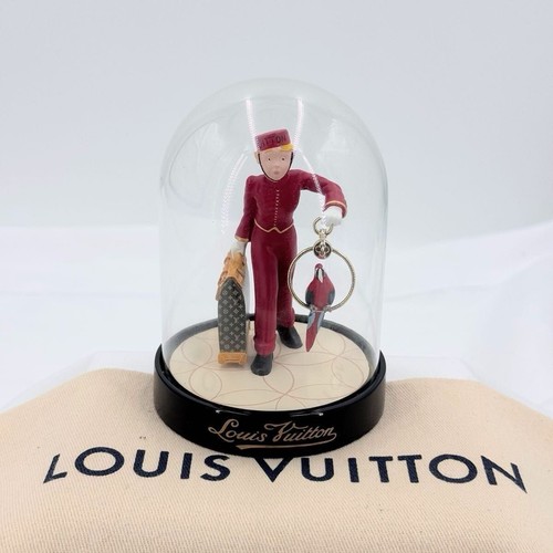 Louis Vuitton Glass Snow Globe Dome Hotel Page Boy Limited 2012 w/Box - Picture 2 of 10