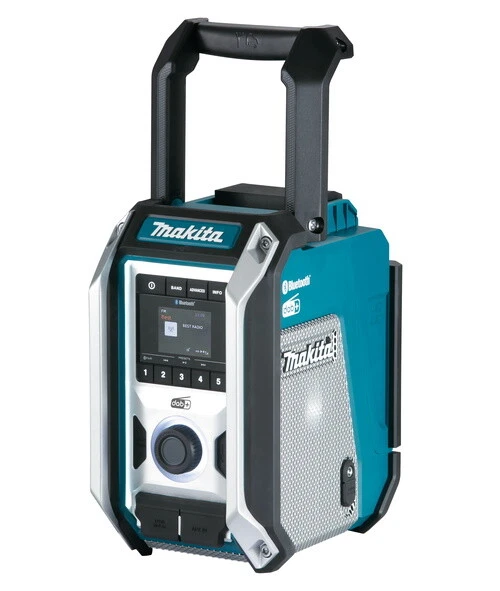 Makita Akku-Baustellenradio DMR115 DAB DAB+ Bluetooth, AUX & USB 10,8 - 18V