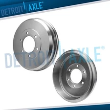Rear Brake Drums Set for Chevy Colorado GMC Canyon Isuzu I-280 I-290 I-350 I-370