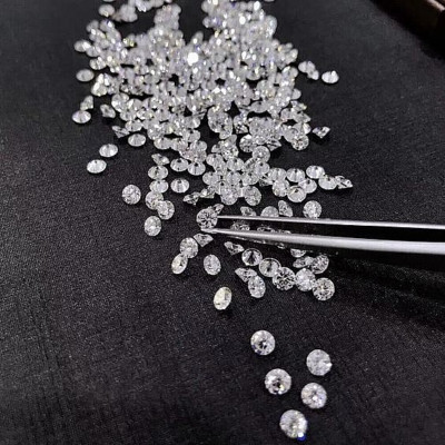 D Color 1 CT Lab Grown Diamond Solitaire Making Round Cut VVS1 Loose Certified