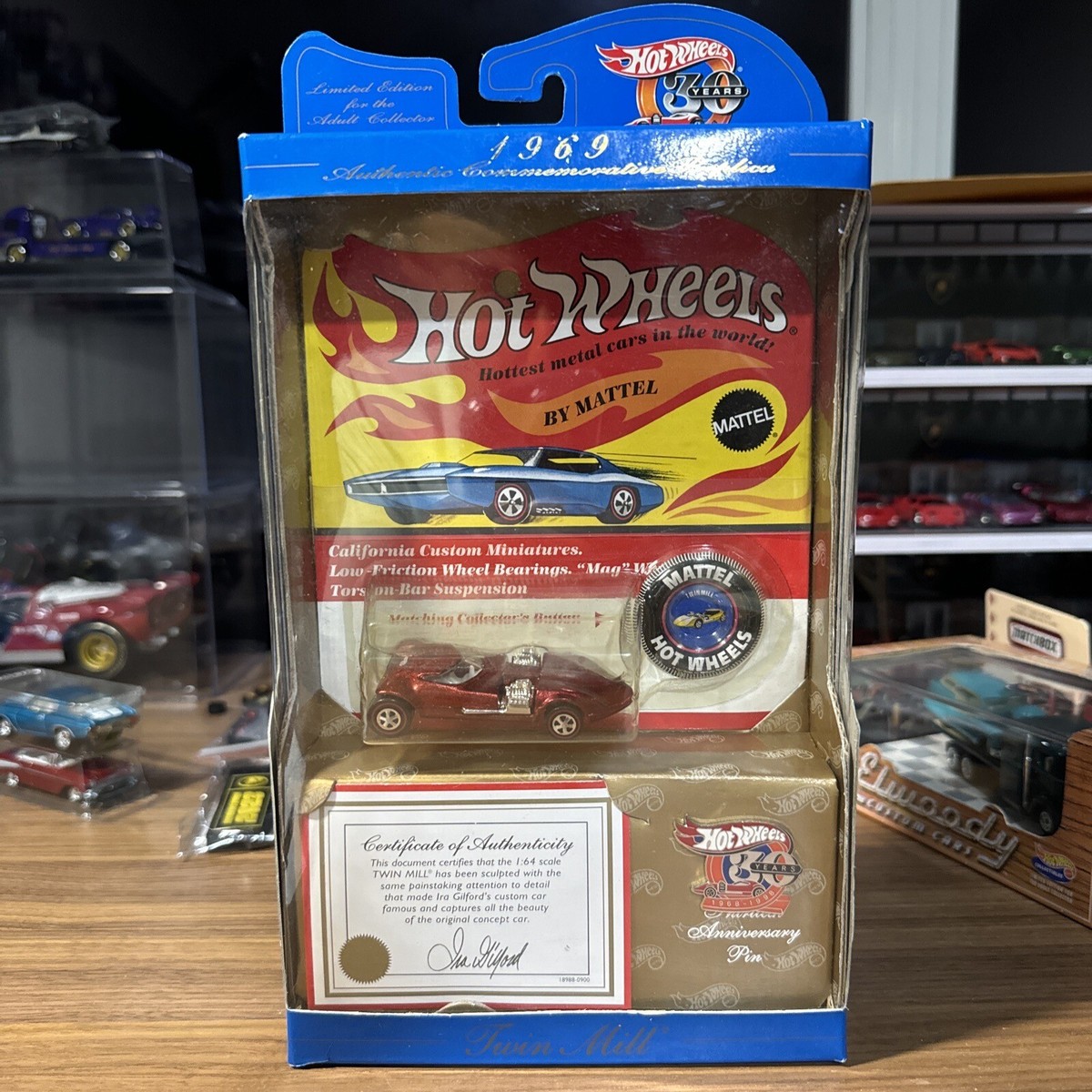 Hot Wheels 30th Anniversary 1969 Commemorative Replica Twin