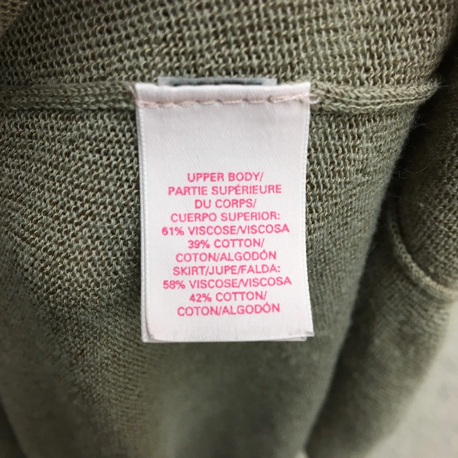 UNDERCOVER Abito Victorias Secret extra small donna grigio maxi righe aderente svasato donna XS