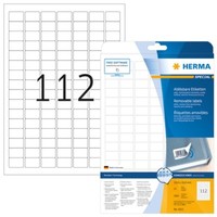 Herma 4211 AblöSbare Etiketten A4 25,4X16,9 Mm Weiß Movables/AblöSbar Papier Mat