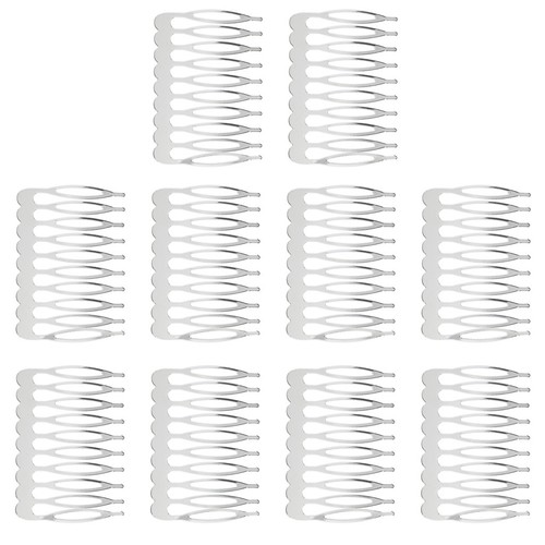 10 Stück Haar Accessoires Haarkamm Einsteckkamm Seitenkamm Haarspange - Picture 2 of 12
