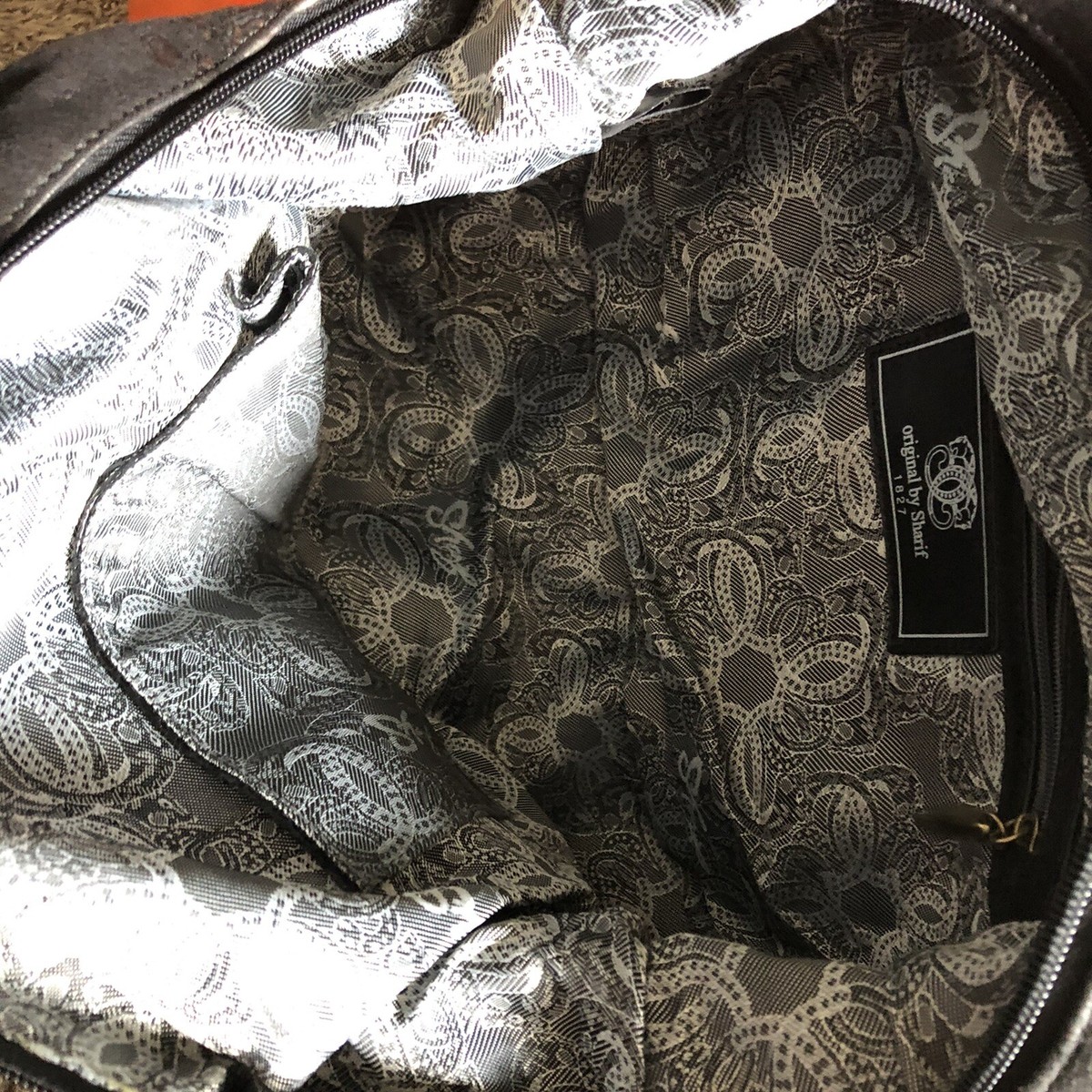 Gorgeous Sharif Original Handbag by Sharif 1827 Black And