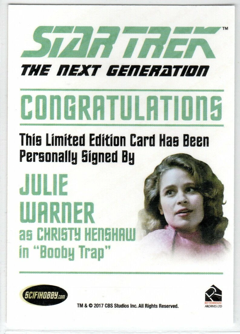 Julie Warner Star Trek