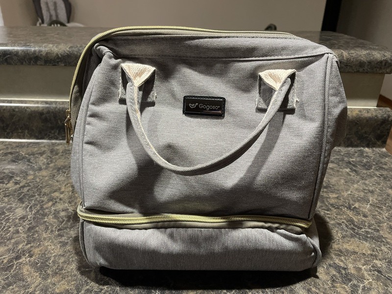 Gogoso Gray Breast Pump Bag/Cooler