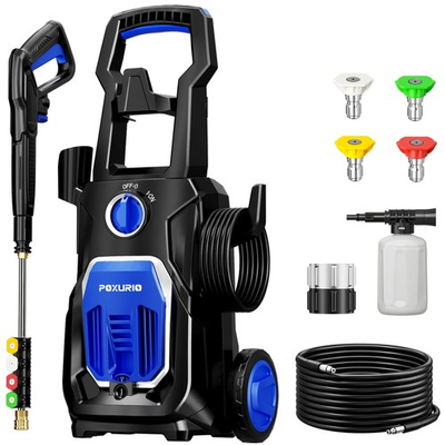 #ad Electric Pressure Washer 4000PSI 2.8 GPM Power Washer with Foam Cannon 35FT ... $139.76