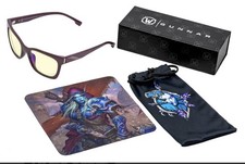 Gunnar Sylvanas Warcraft computer gaming glasses Amber lenses
