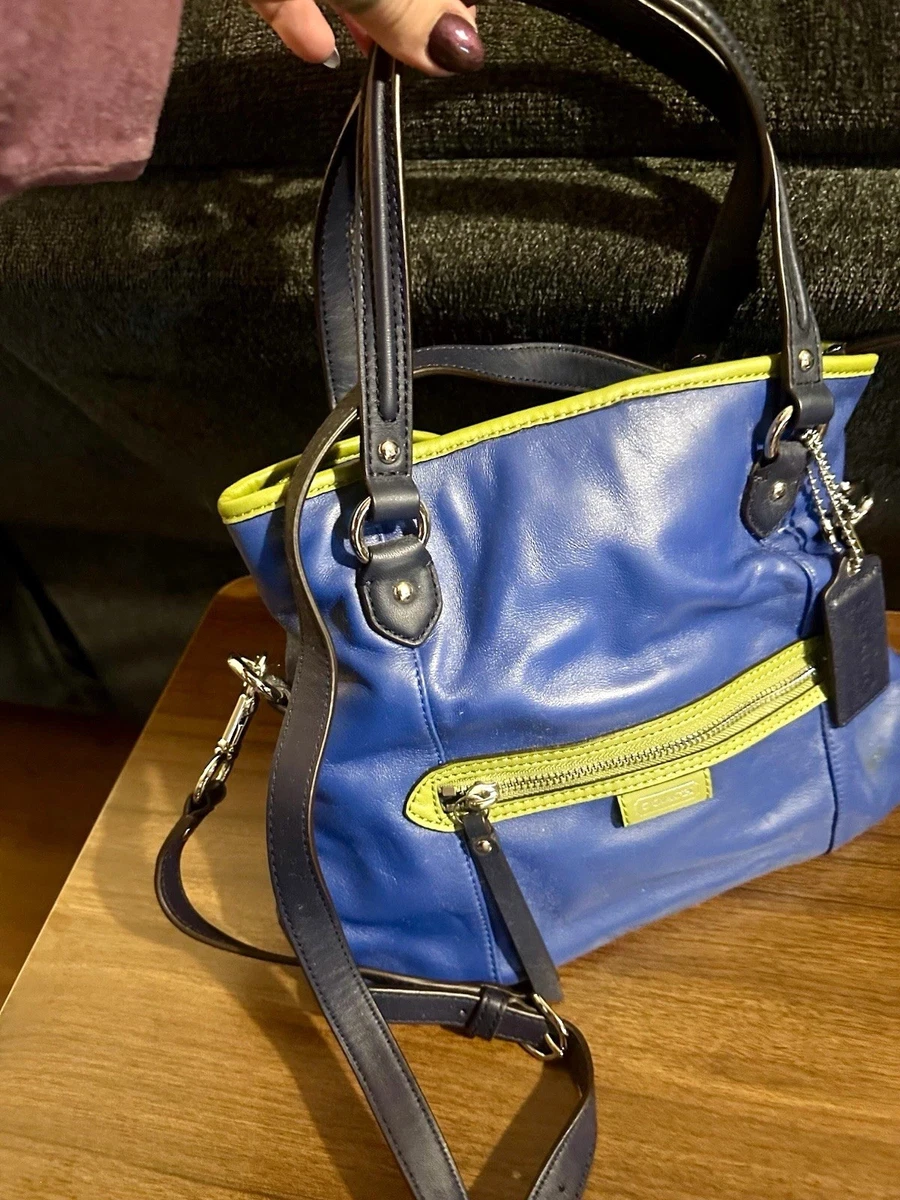 Coach Blue Satchel Bags & Handbags for Women for sale - eBay