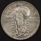 1926 25C Standing Liberty Quarter - AU