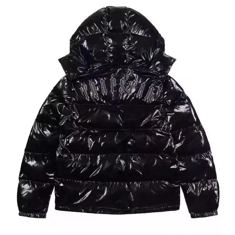 Men's Gloss Black Puffer Jacket Hooded Detachable Winter Warm Coat All Sizes
Opens in a new window o