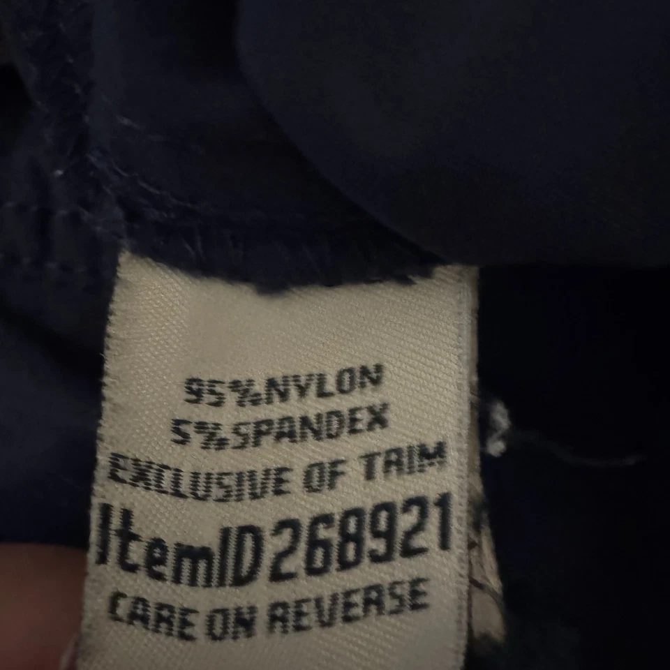 Pantalones Cortos LL Bean Comfort Tail 9” Mujer 20 Ligeros Ajustables Azul Marino 268921 Foto 4 de 4