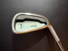 Kallassy Swing Magic 5-Iron Golf Trainer Aid Sliding Split Red Grip RH