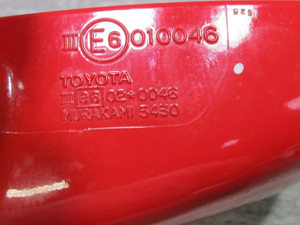 00-05 TOYOTA MR2 SPYDER ПРАВАЯ ДВЕРЬ НАРУЖНОЕ БОКОВОЕ ЗЕРКАЛО OEM - Изображение 4 из 4