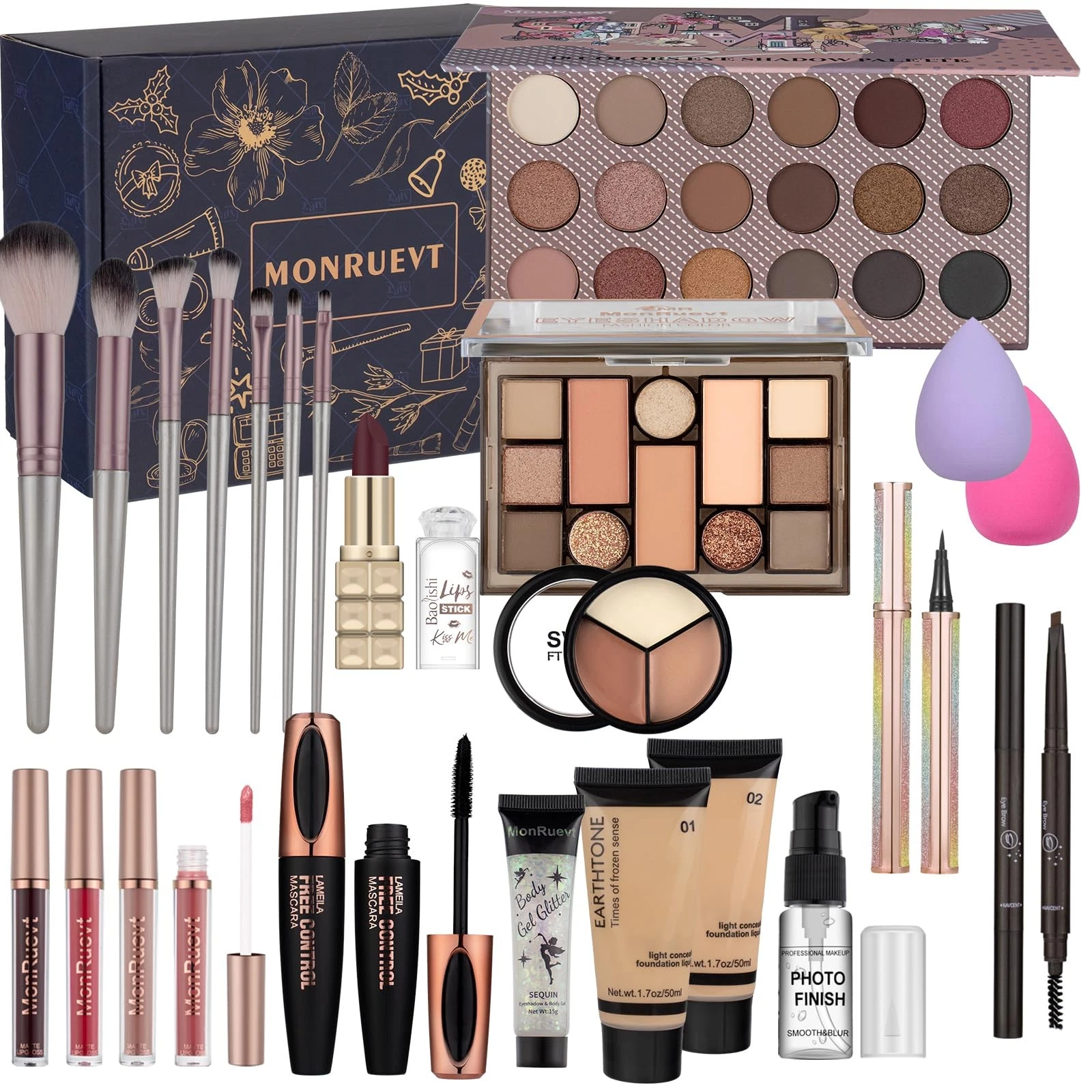 Makeup Kits for Teens Kit Women Teenager Full Set Blue