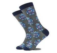 Robot Themed Socks