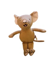 KOHLS CARE PLUSH STUFFED ANIMAL MOUSEFROM " IF YOU GIVE A MOUSE A COOKIE 12"TALL