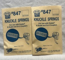 Kadee Parts 847 Knuckle Springs S-Scale And On 3 Couplers Lot 2 .