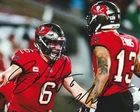 Baker Mayfield & Mike Evans Autographed Tampa Bay Buccaneers 8x10 Photo With COA