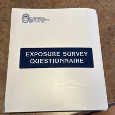 IRMI, Inc. Exposure Survey Questionaire