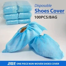 100% Latex Free Anti-Slip Disposable Non-Woven PP Shoes Cover Non-Slip