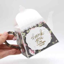 Teapot Gift Box Metal Cutting Dies Scrapbooking Card Decorative Paper Craft