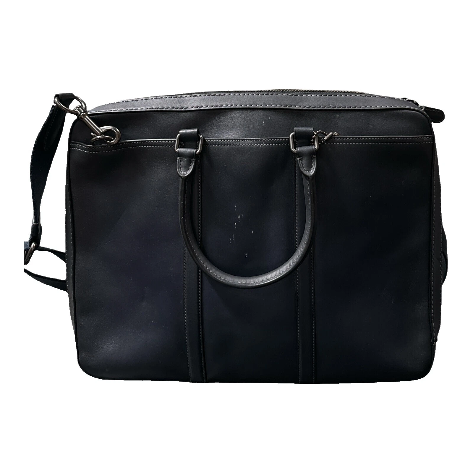 Bolsa de laptop Coach Masculino Preto