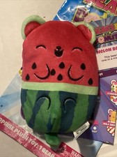 BEARS vs. DONUTS Melon Bear Watermelon Beanbag Plush #001