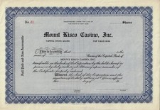 Mount Kisco Casino, Inc.